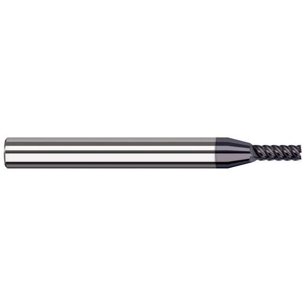 Harvey Tool End Mill for Medium Alloy Steels - Square, 1.400 mm, Material - Machining: Carbide 977731-C6